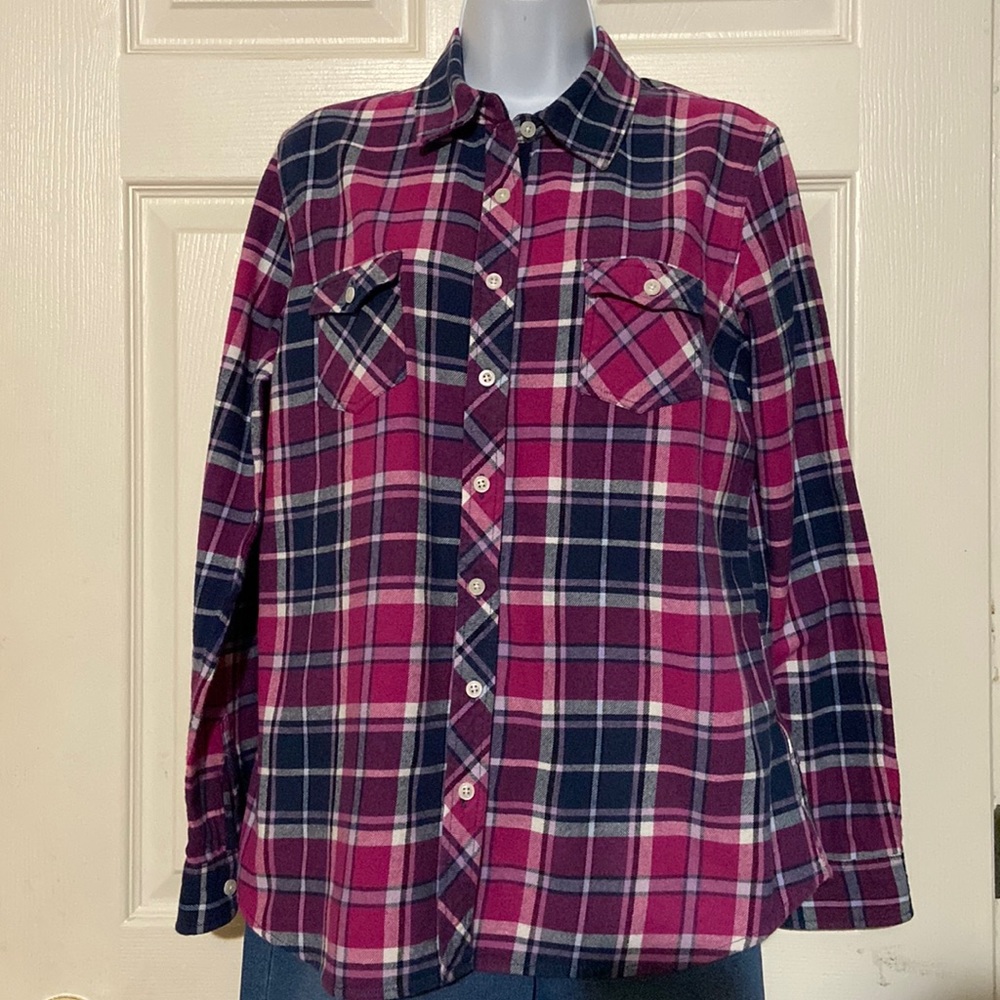 Weatherproof Vintage Brand Flannel Shirt Size Large
